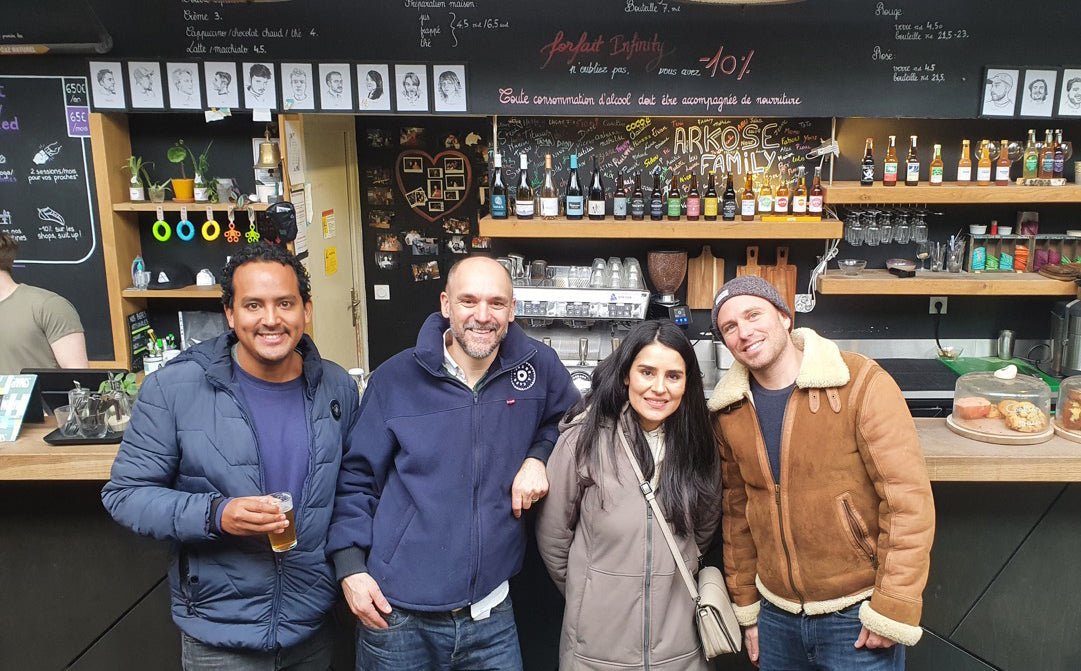 Our producers from Honduras and Peru in Paris - L'Arbre à Café