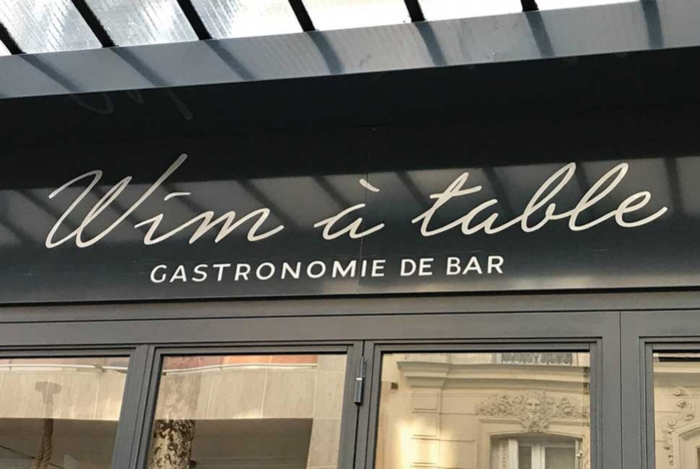 Wim à Table : bar gastronomy - L'Arbre à Café