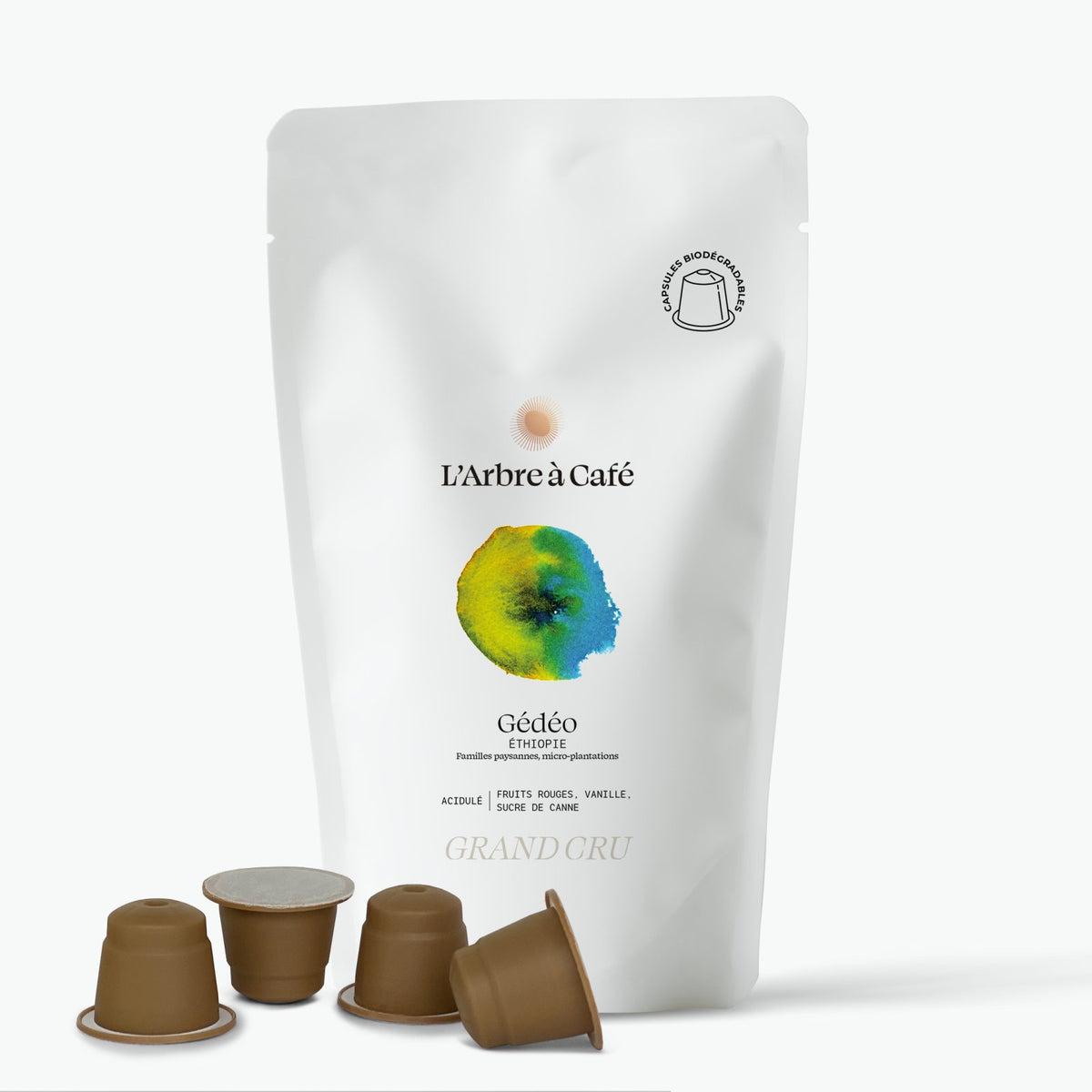 Gédéo in organic capsule - Coffee - L'Arbre à Café