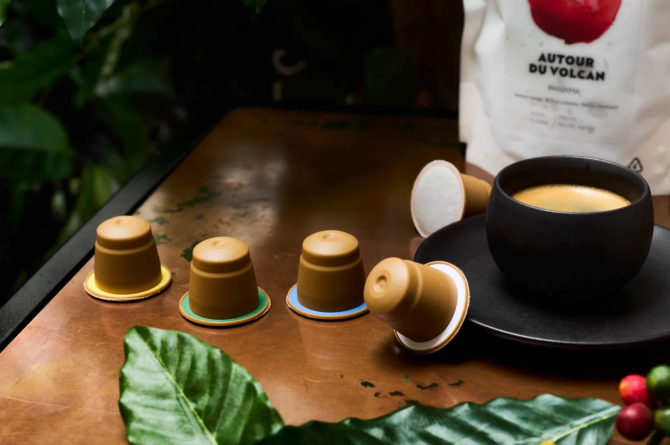 Capsules de café Déca Bio compatibles Nespresso pour les entreprises