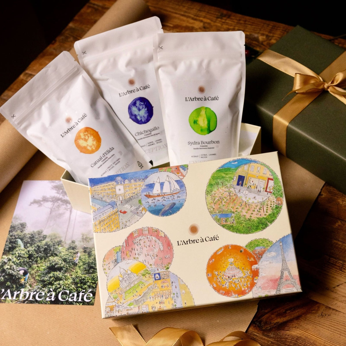 Coffret Entre Deux Mers - Cafés - L&#39;Arbre à Café